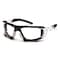Pyramex Fyxate, Safety Glasses, Anti-Fog & Anti-Scratch, Clear Lens, Black Frame SB10210STMFP - alternate 1